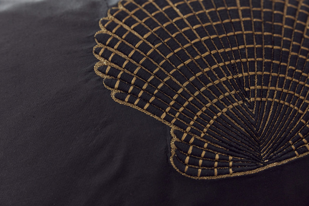Cascara Hand Embroidered Shell Cushion