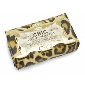 Chic Bronze Leopard Soap