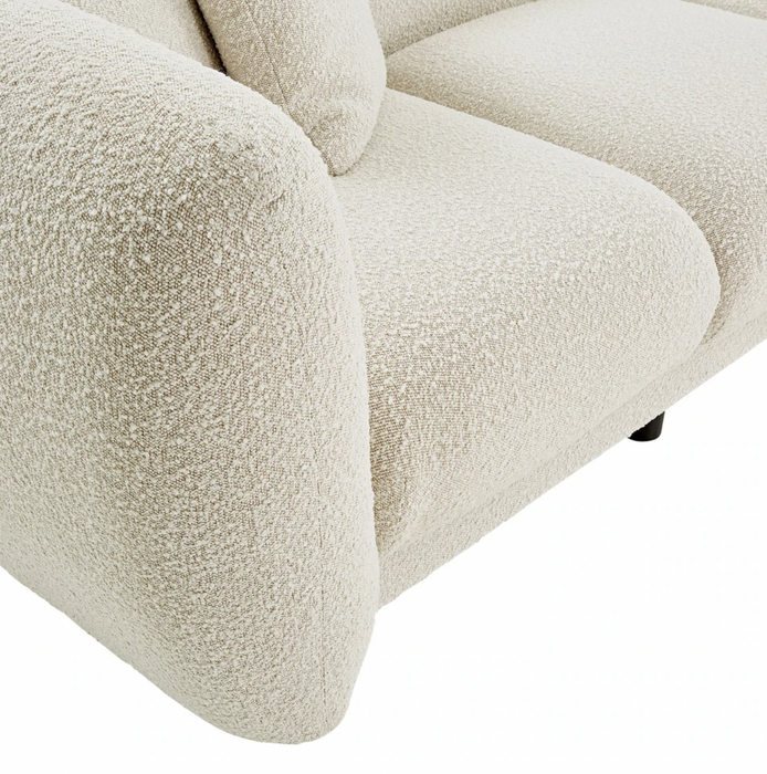PRE-ORDER Maya Sofa Cream 3 Seat