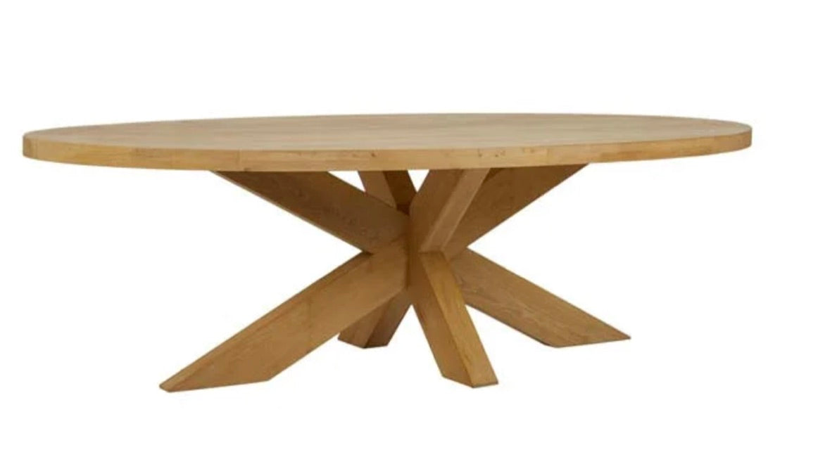 PRE-ORDER Ochre Oval Dining Table