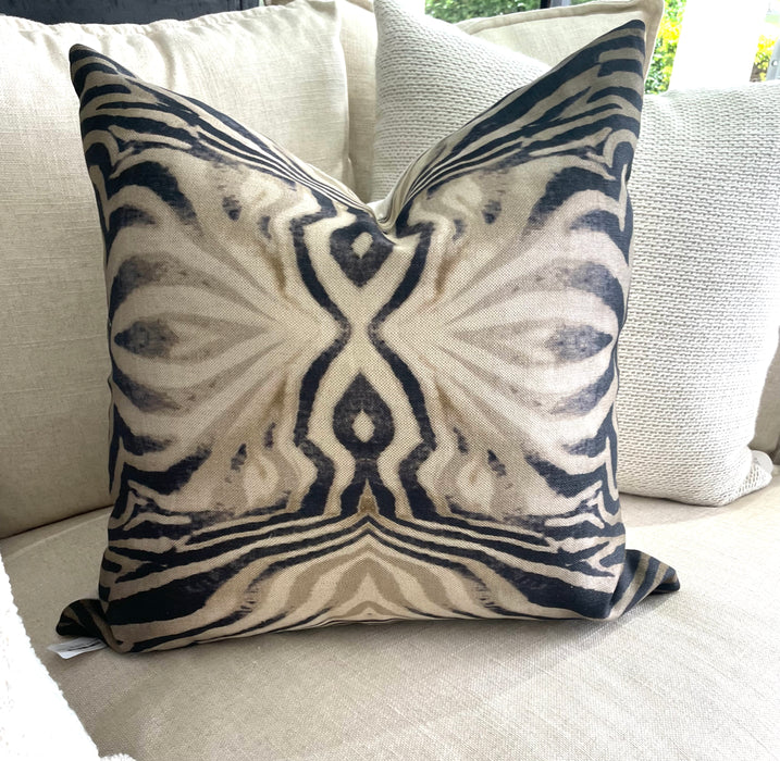 Zebra Pelt Custom Cushion