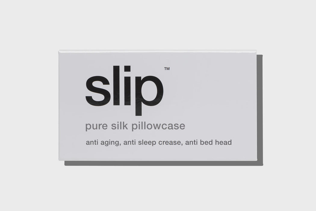 Silk Slip White King Pillowcase
