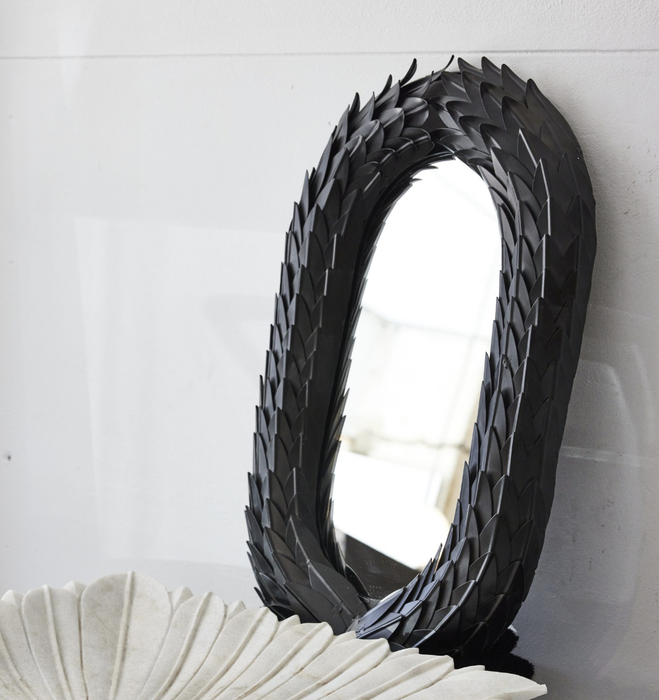 Hand Crafted Wreath Mirror