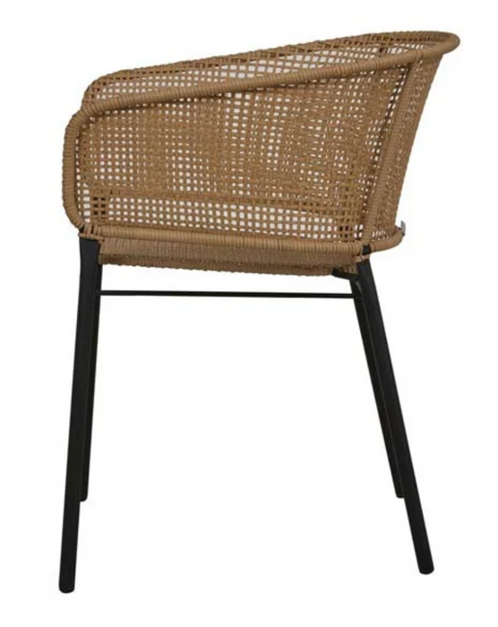 PRE-ORDER Cavani Woven Dining Arm Chair