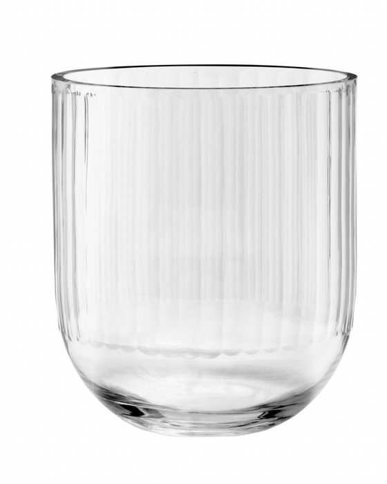 Round Vase Clear Full Cut Out