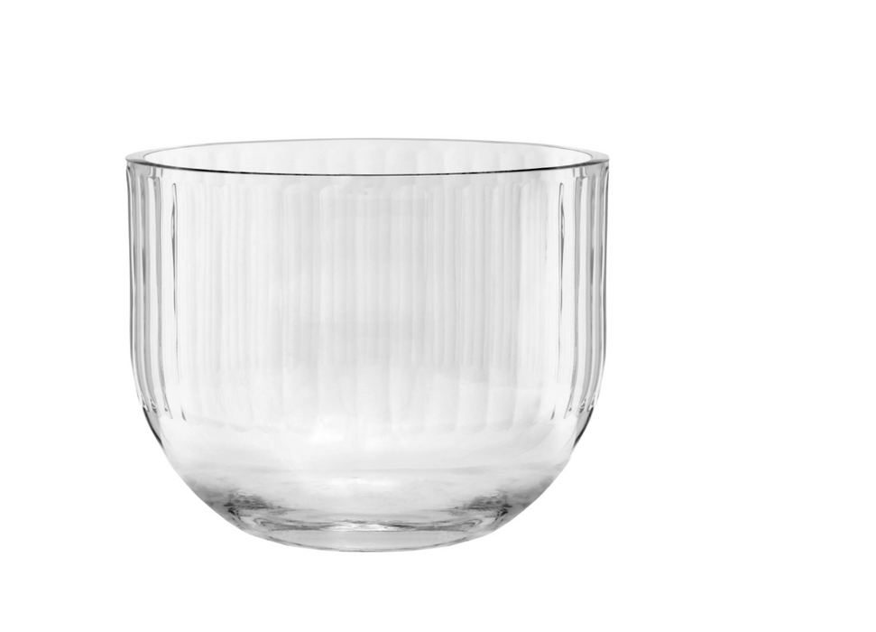 Round Vase Clear Full Cut Out