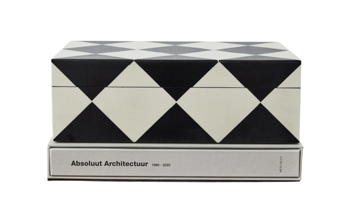 Checkered Bone Inlay Box